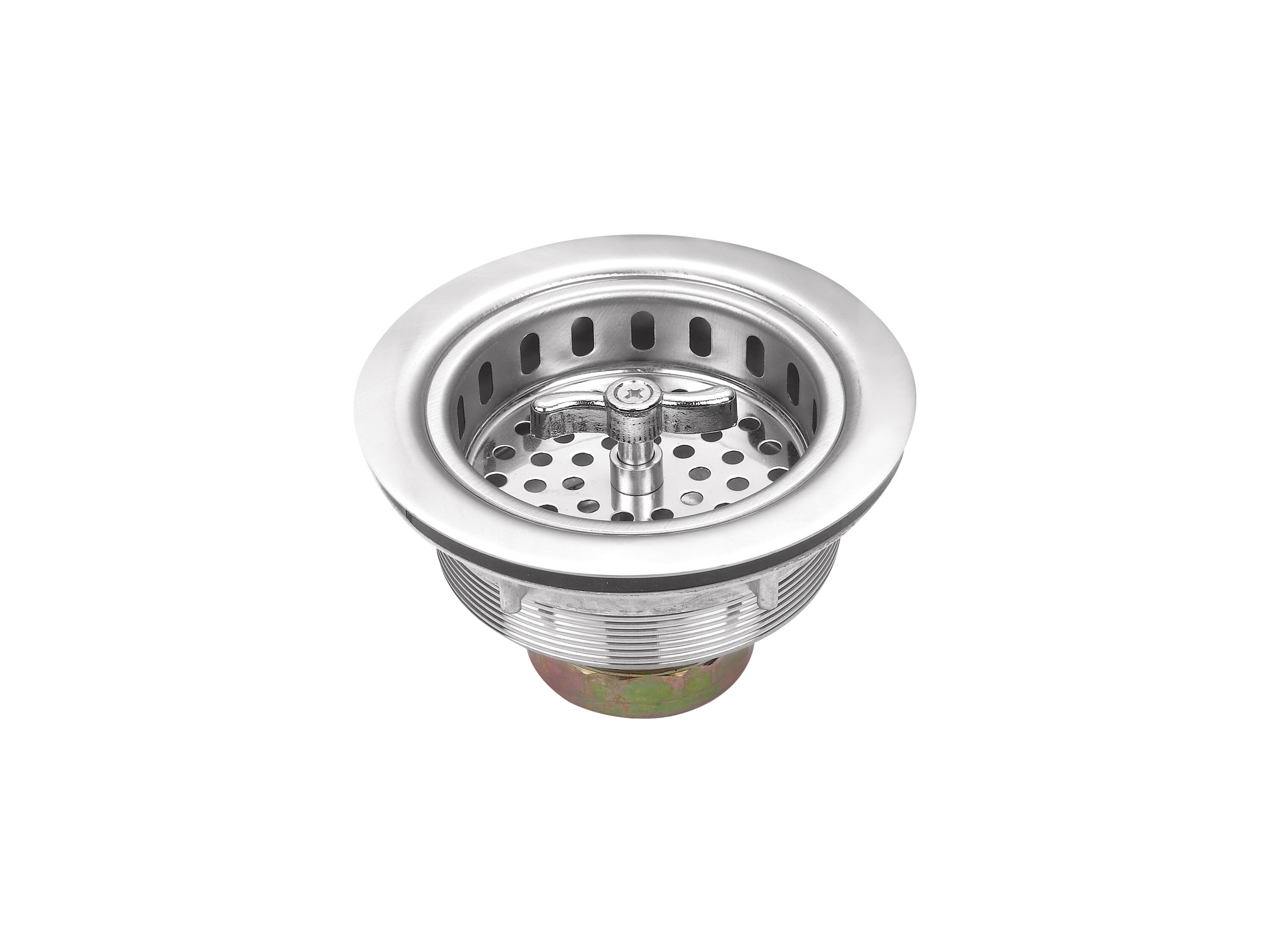 Chef Aid Aluminium Sink Strainer 55mm Hole Diameter 10E02382 