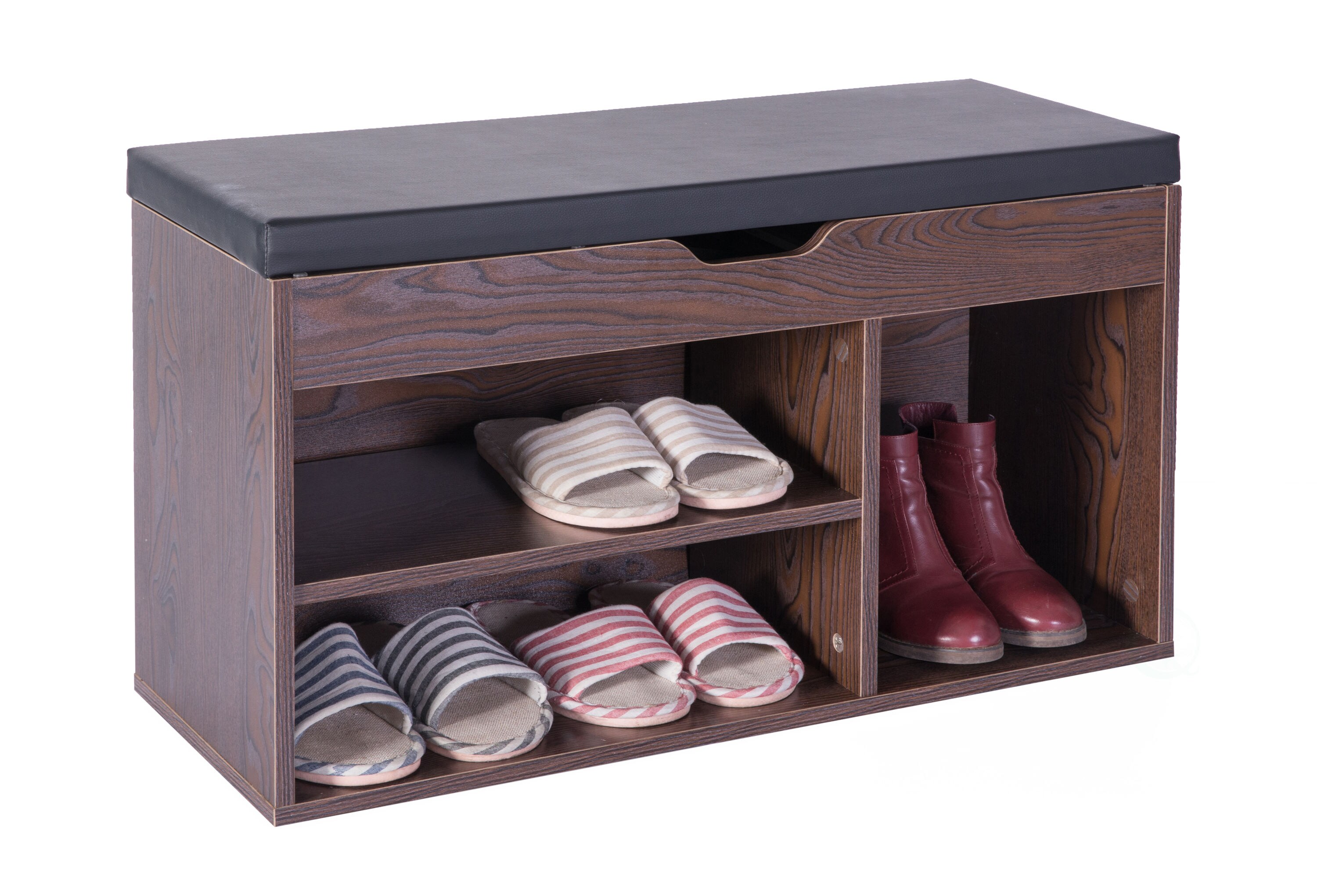 Shoe Storage Box New Vintiquewise Decorative Shoe Shelf Box QI003018-25.SH 