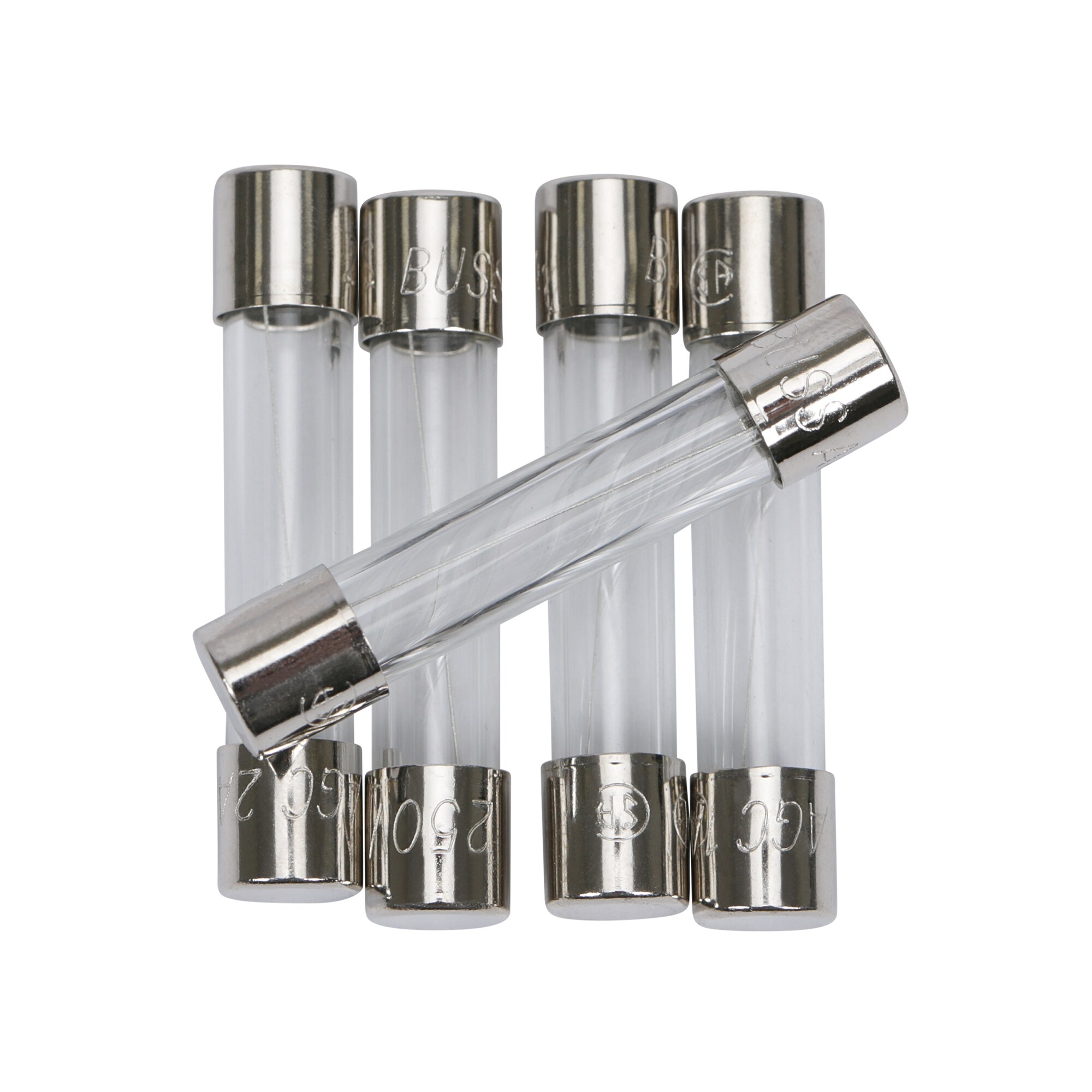 PIFCO Pack of 4 3A Fuses 250-750W 