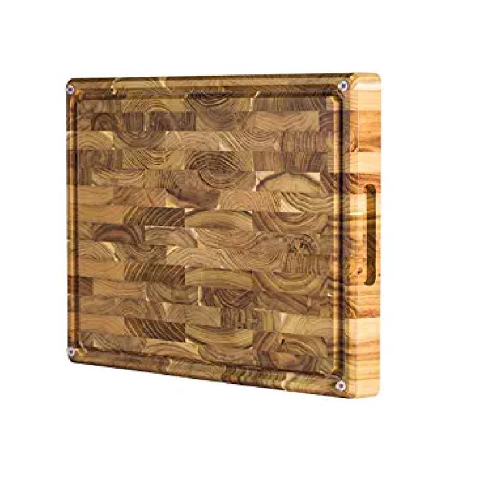 Lipper International 16 In L X 12 In W Wood Cutting Board At 