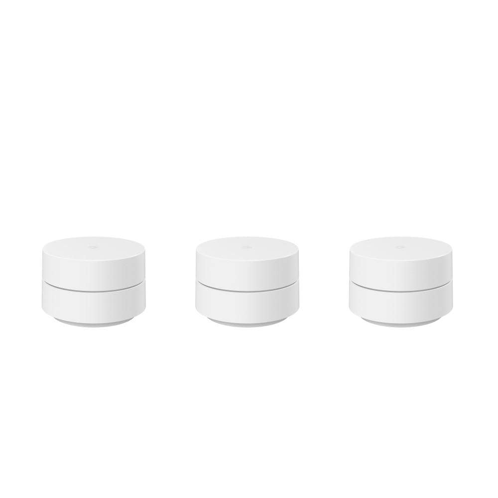 FREE SHIPPING Google Wifi AC1200 Dual-Band Whole Home System 3-Pack  AC-1304