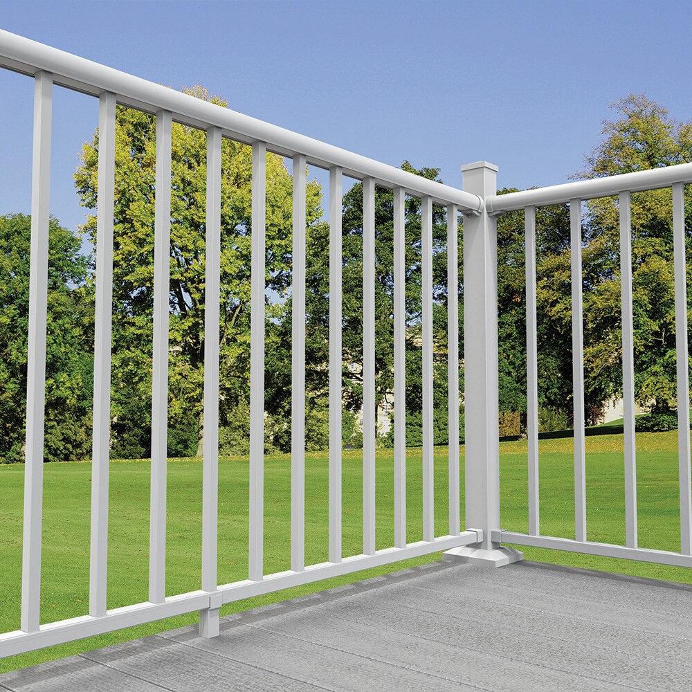 Freedom Living Aluminum Railing Square Baluster deck 3/4 in x 3/4in x 33in 