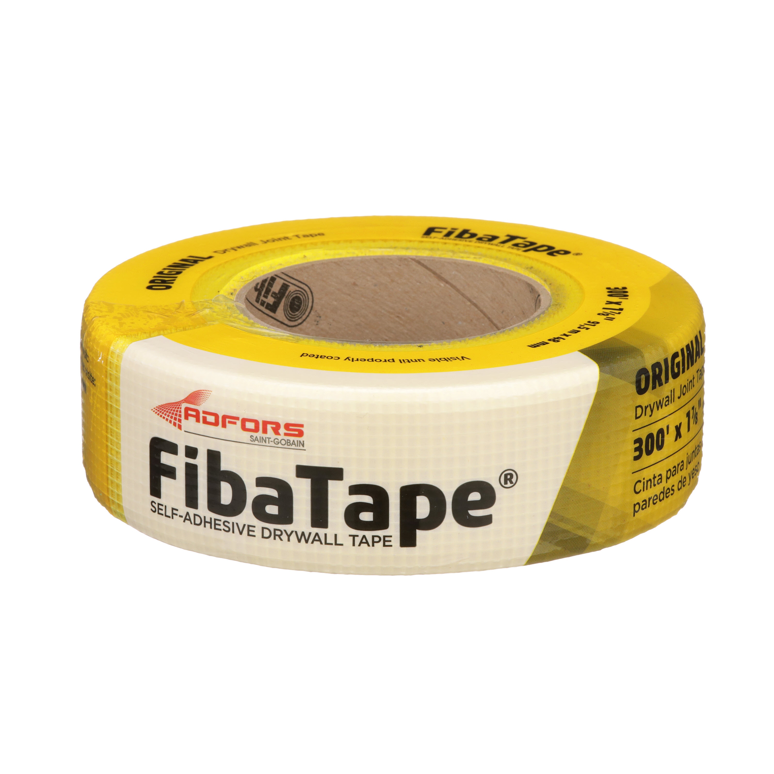 ADFORS FibaTape 500ft L X 2in W Fiberglass Mesh White Self Adhesive Drywall Tape for sale online 