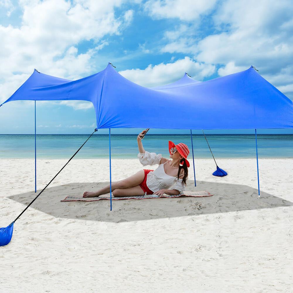 SKY BLUE Details about   Creative Lightweight Easy Up Sun-Shelter Fishing/Beach/Outdoor Tent 