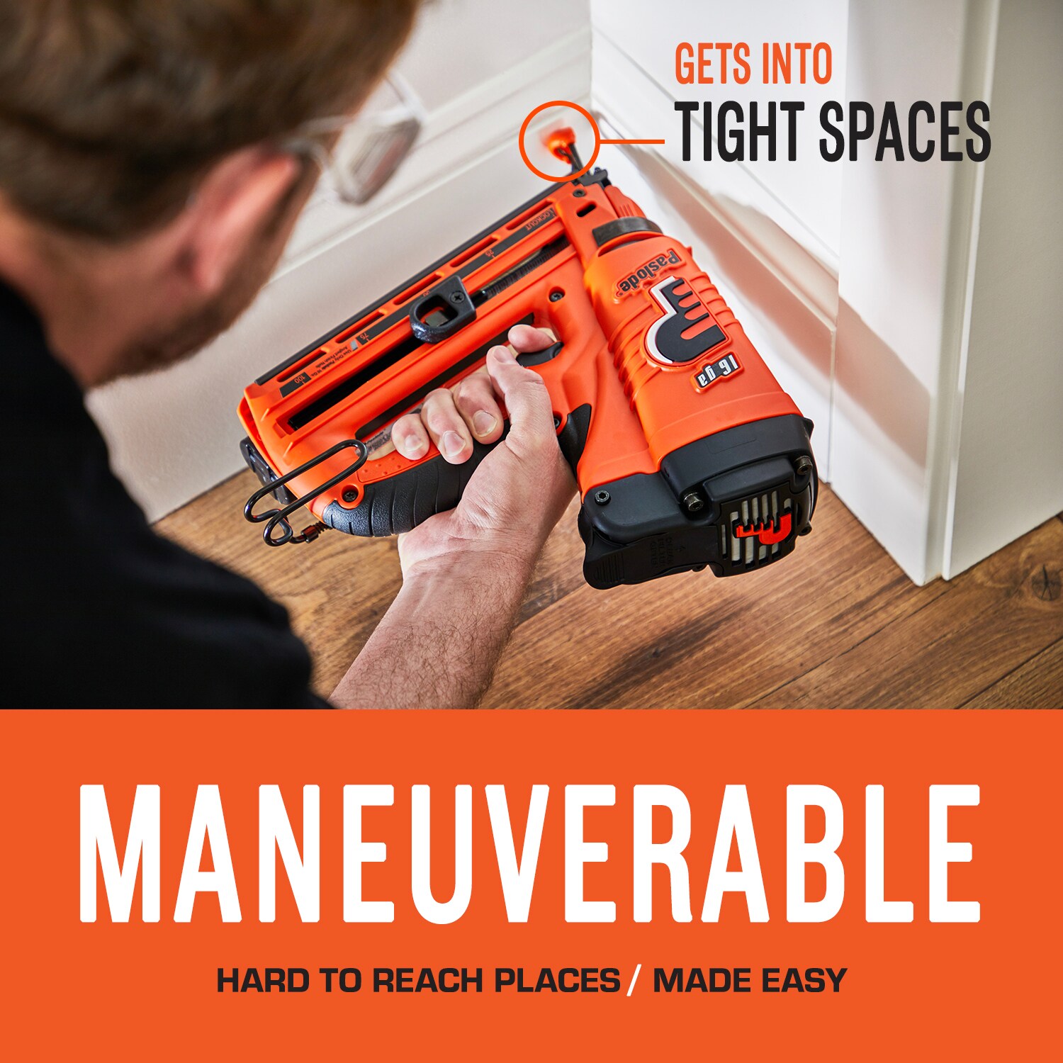 Paslode Angled 16-Gauge-Degree 7.5-volt Cordless Finish Nailer in 