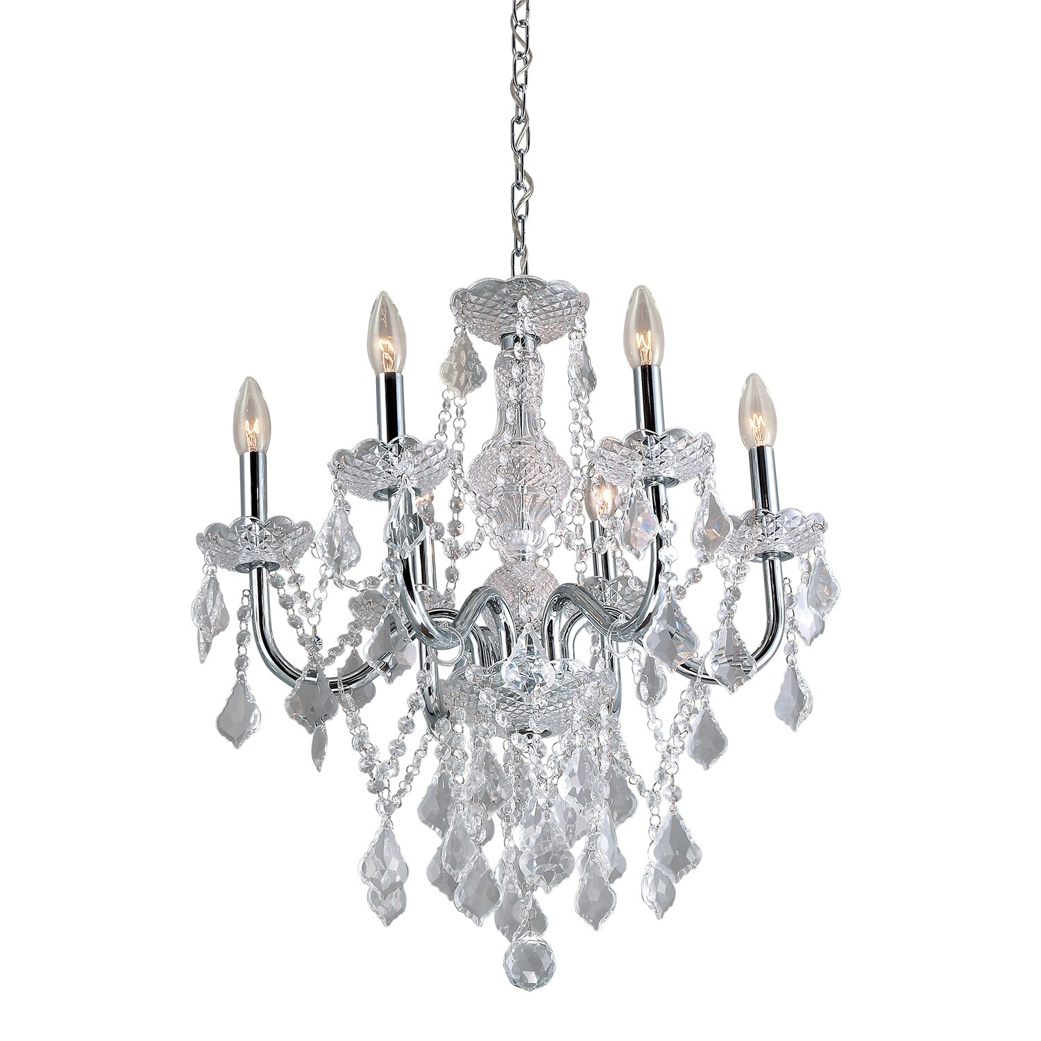 Polished Chrome Finish K9 Crystal Chandelier Wall Sconce Crystal Wall Lamp 