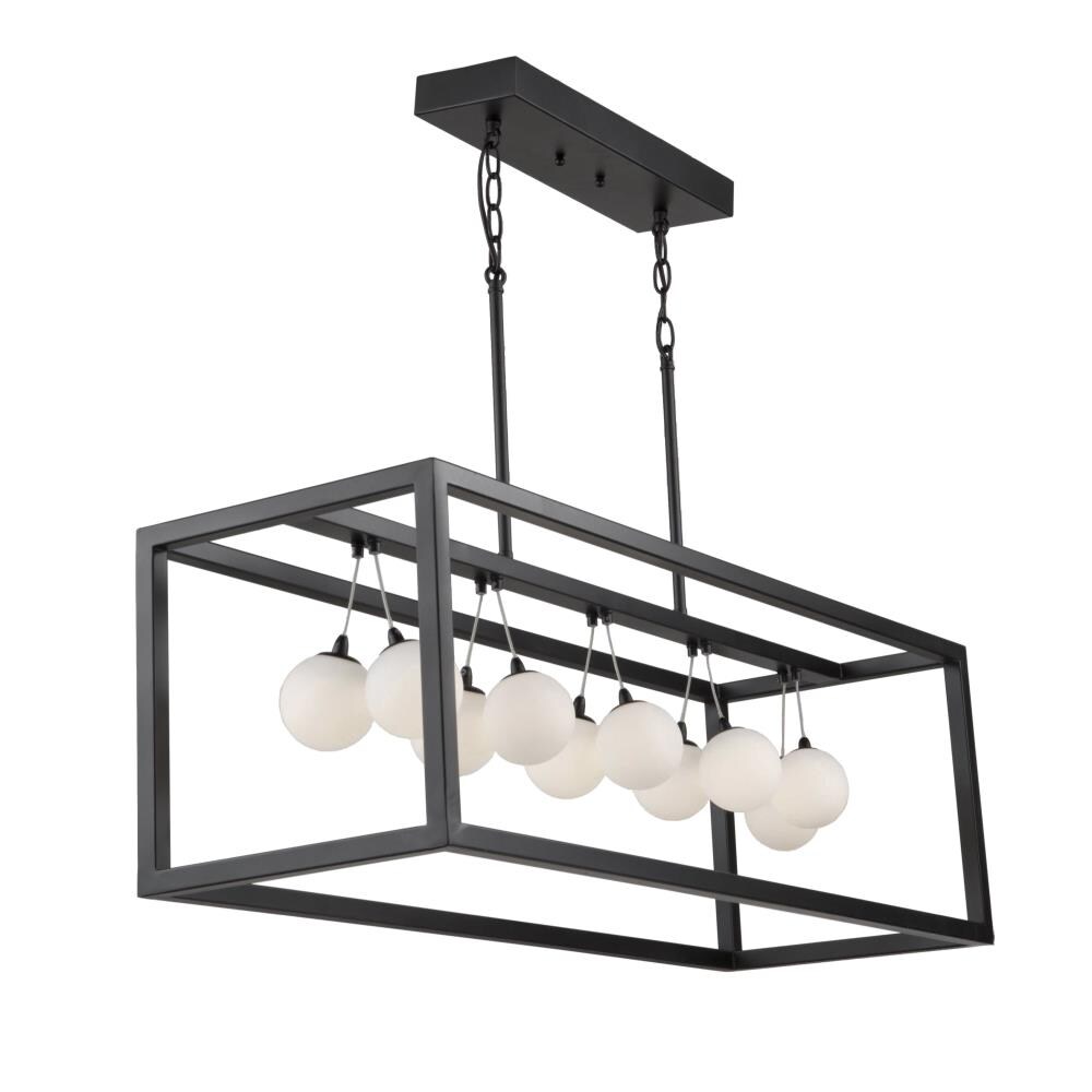 artcraft farmhouse island light matte black