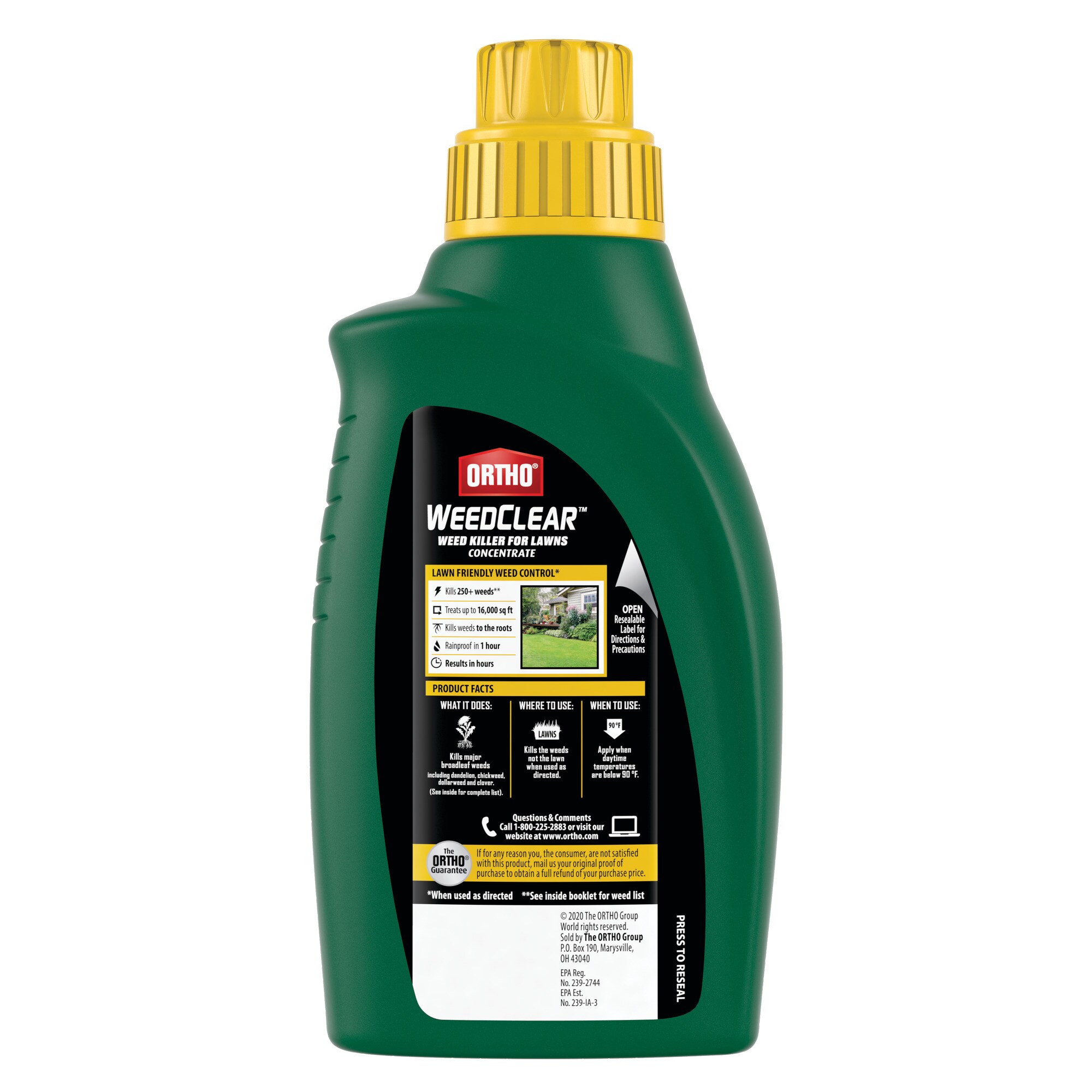 Ortho Weedclear 32 Fl Oz Concentrated Lawn Weed Killer In The Weed Killers Department At