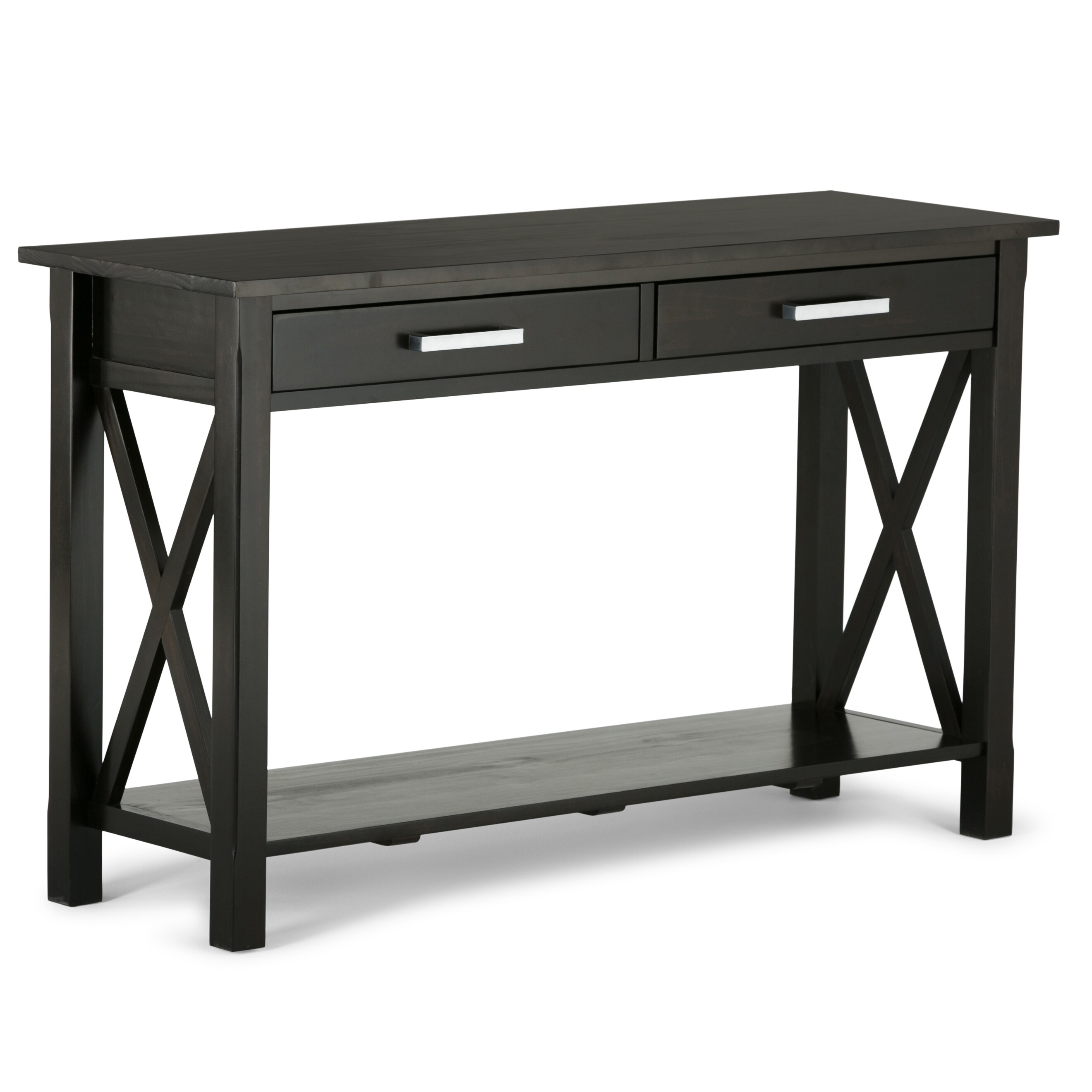 simpli home console table