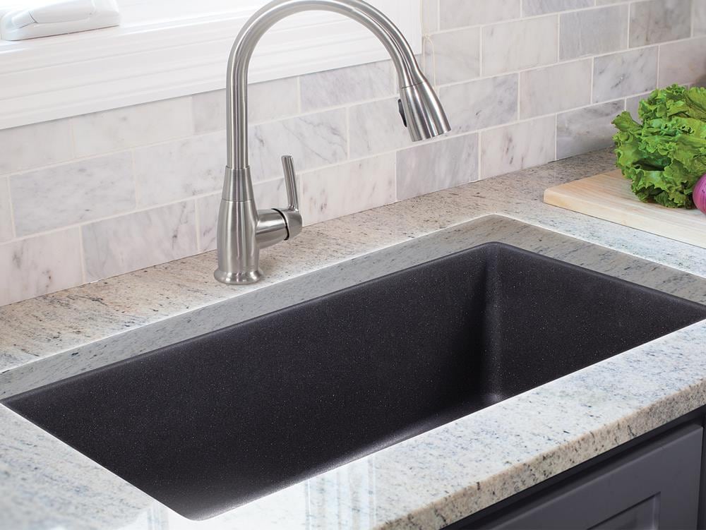 Franke Titan Composite Single Bowl Kitchen Sink & Drainer Graphite 