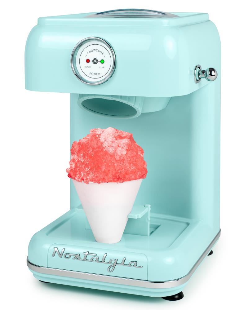 Aqua Nostalgia IS2AQ Electric Shaved Ice and Snow Cone Maker 