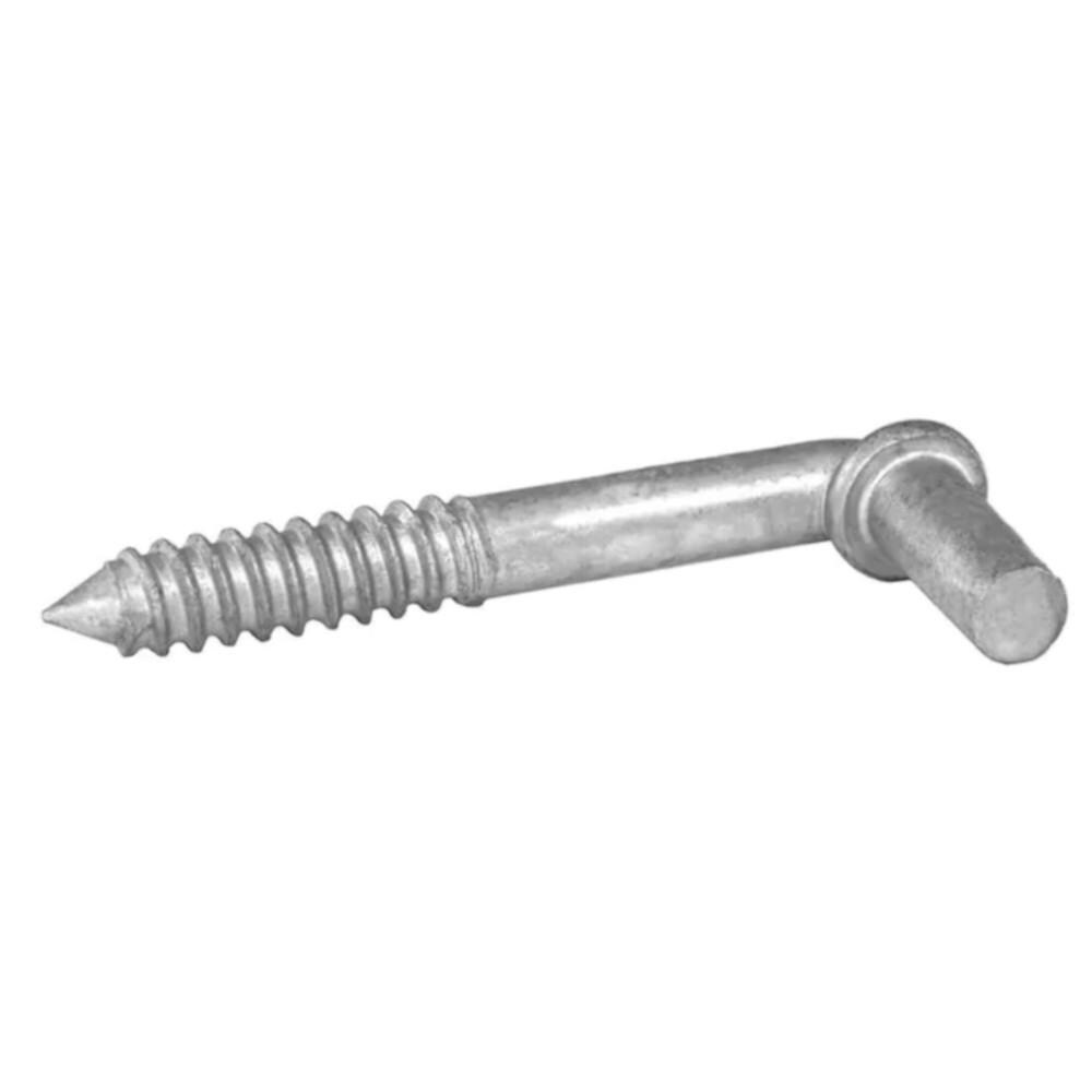 Pack of 2 5/8" x 4-1/2" Lag Screws for Chain Link Gate Hinges 