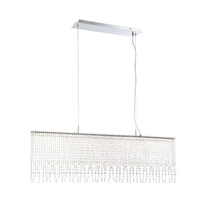 Eurofase Atwater 1-Light Chrome Modern/Contemporary Chandelier Eurofase Atwater 1-Light Chrome Modern/Contemporary Chandelier