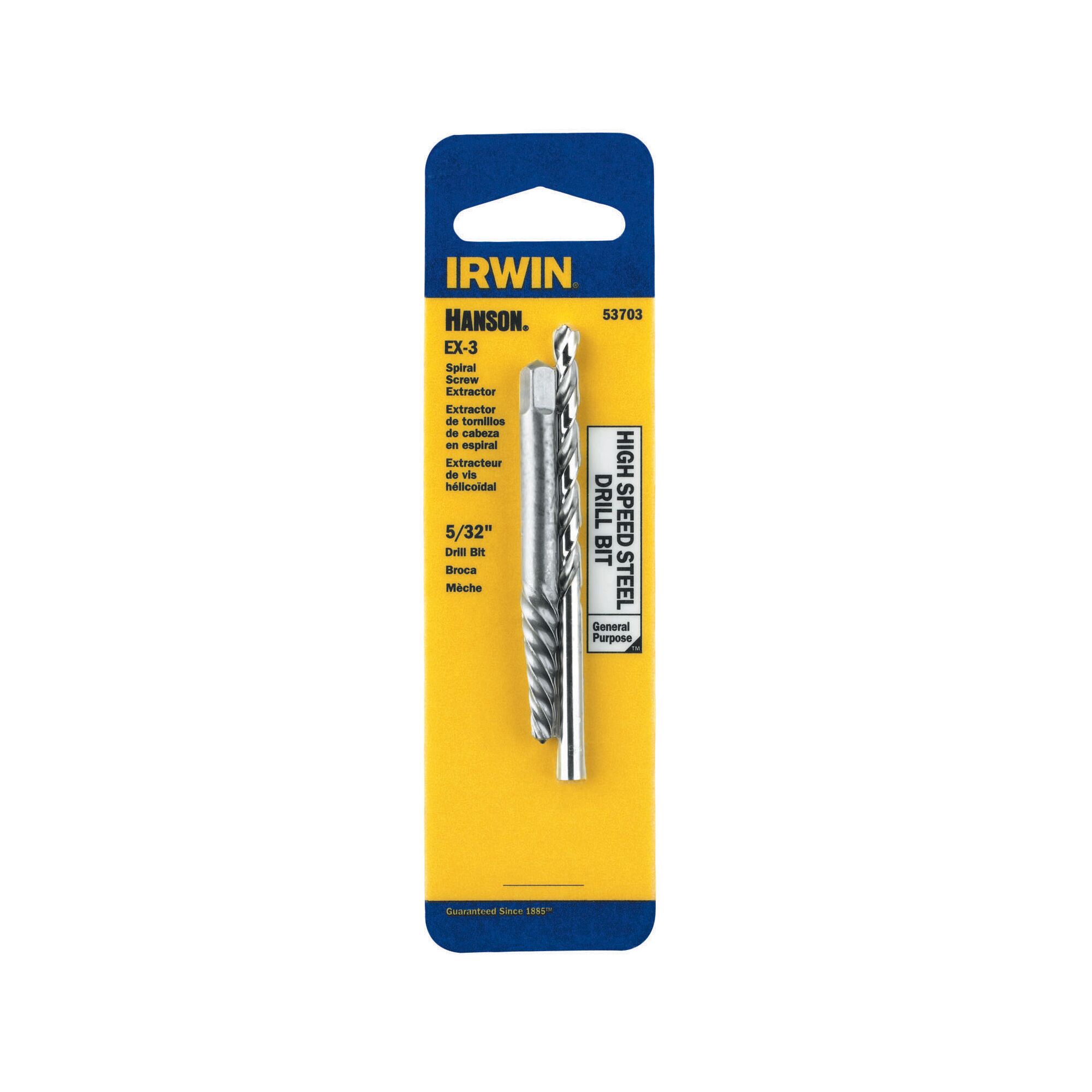 Details about   IRWIN INDUSTRIAL TOOLS 3/32 LEFT HANDED DB 