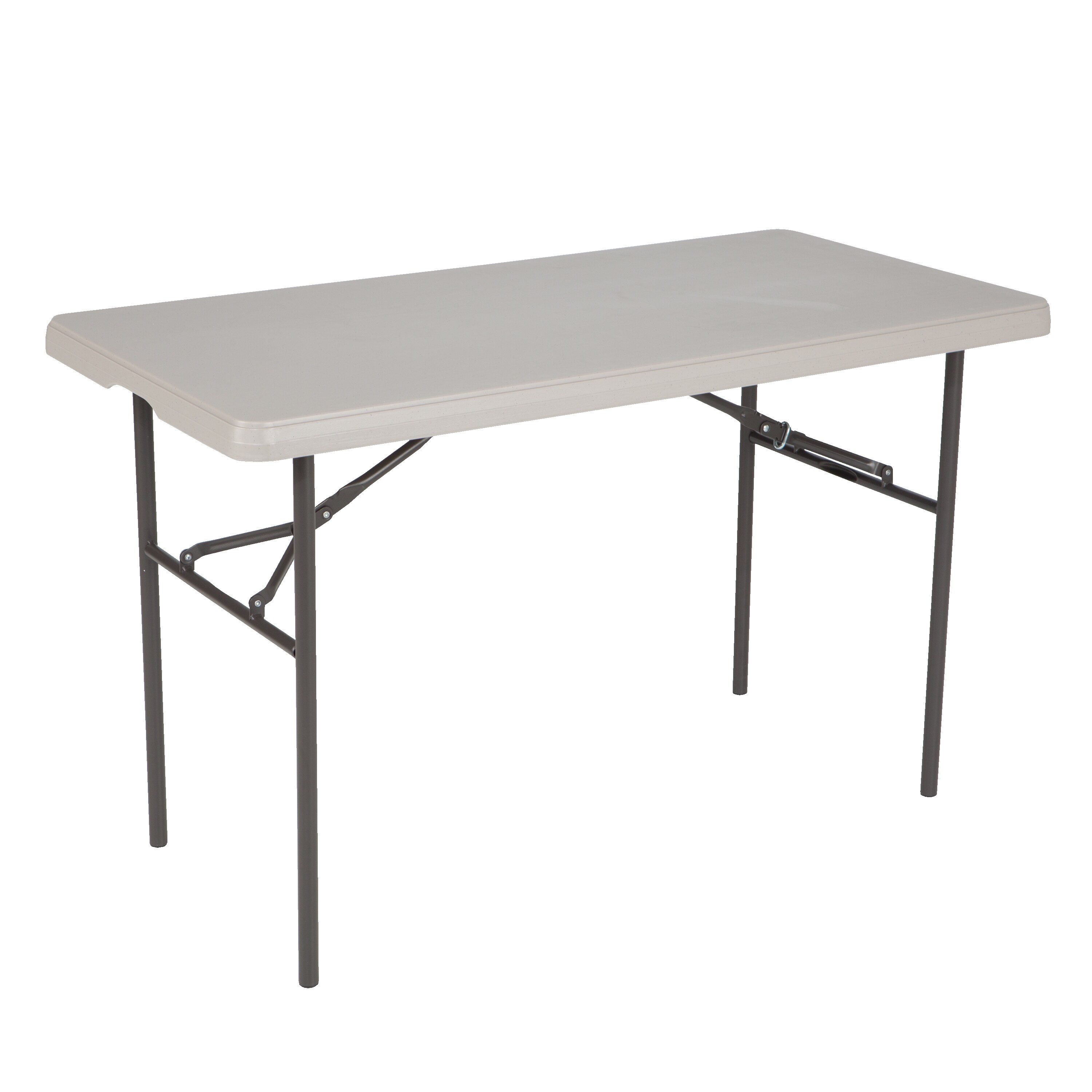 24" x 48" Commercial Plastic Folding Table Indoor Outdoor Heavy Duty 2 Seating 