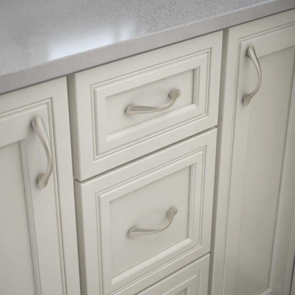 brainerd p18005v-sn-c 3 sweep kitchen cabinet hardware drawer handle pull