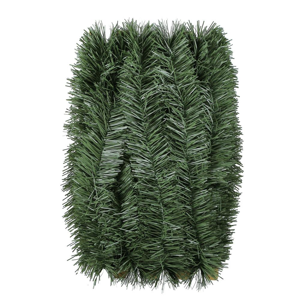 50 Ft Non Lit Christmas Soft Pine Green Garland Flame Retardant Indoor Outdoor 