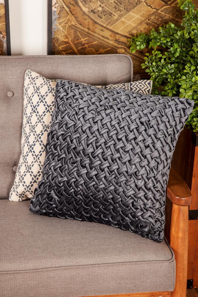 soft gray throw pillows