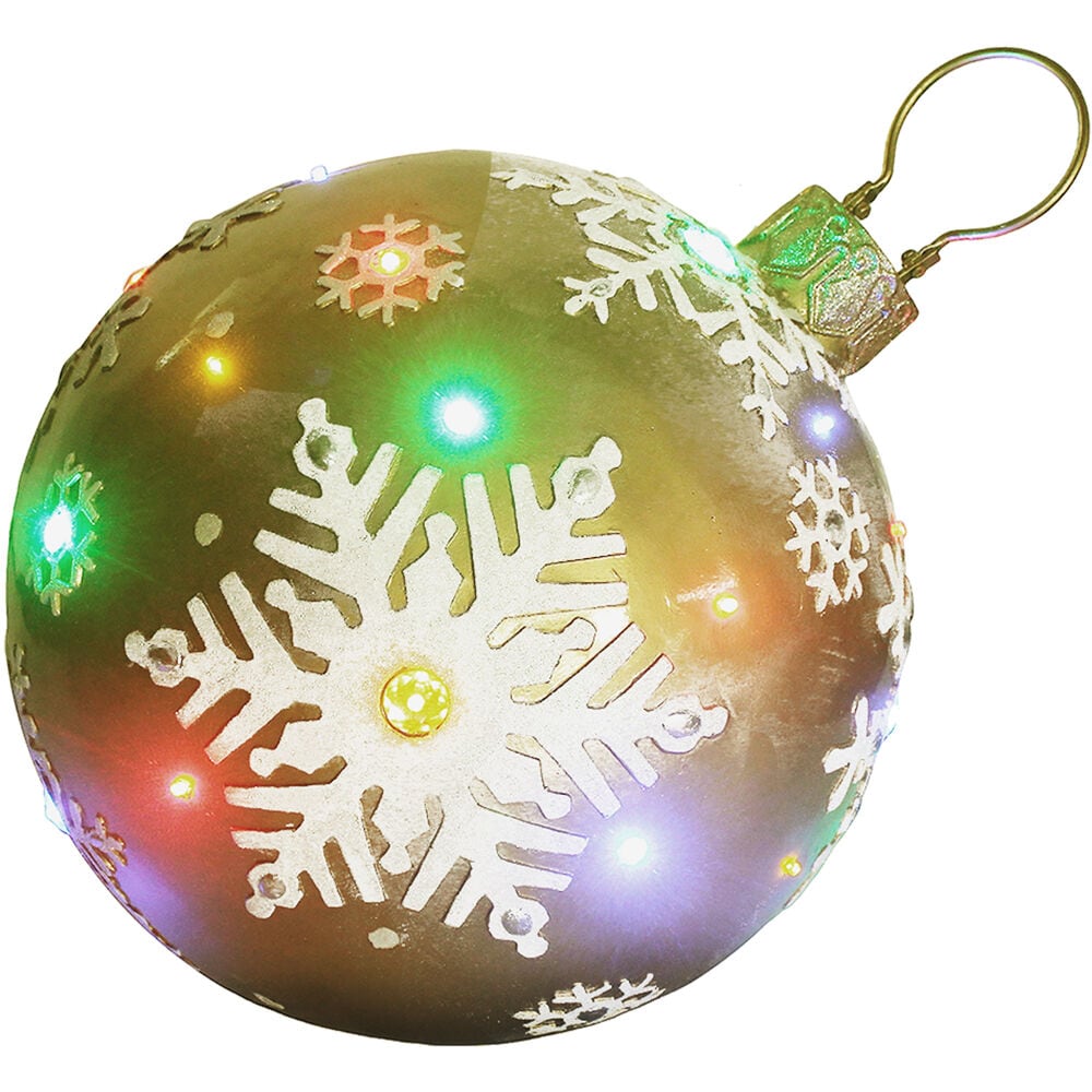 Lovely 8 Chrismas Glass Baubles LED Light Display Battery Christmas LED Lights 
