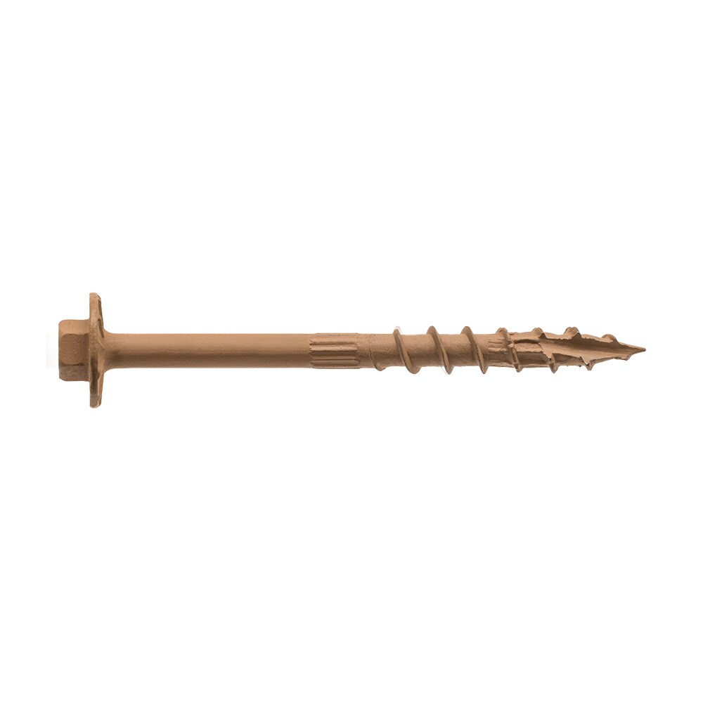 Simpson Strong Tie SDWH191000DBRC12 10-Inch 5-16 Hex SDWH Timber-Screw with Double Barrier Coating