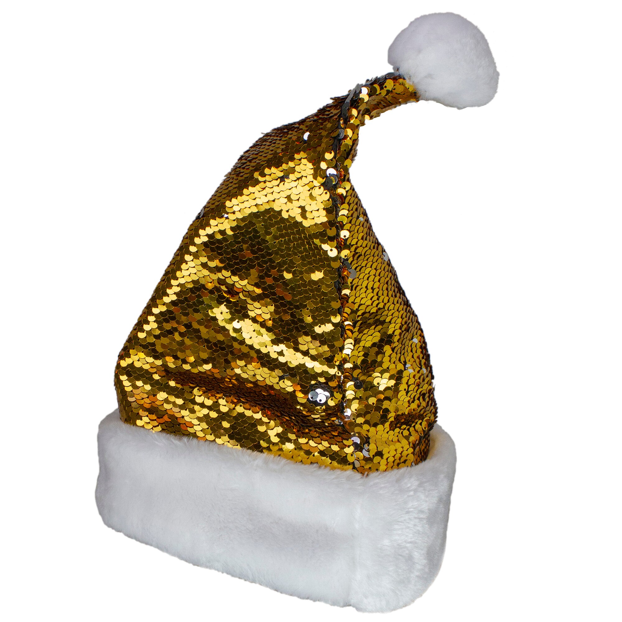 santa hat gold