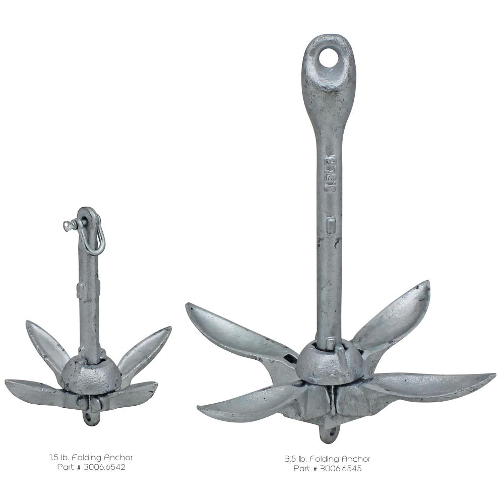 New Old Town 1.5 lb Folding Anchor Kit 