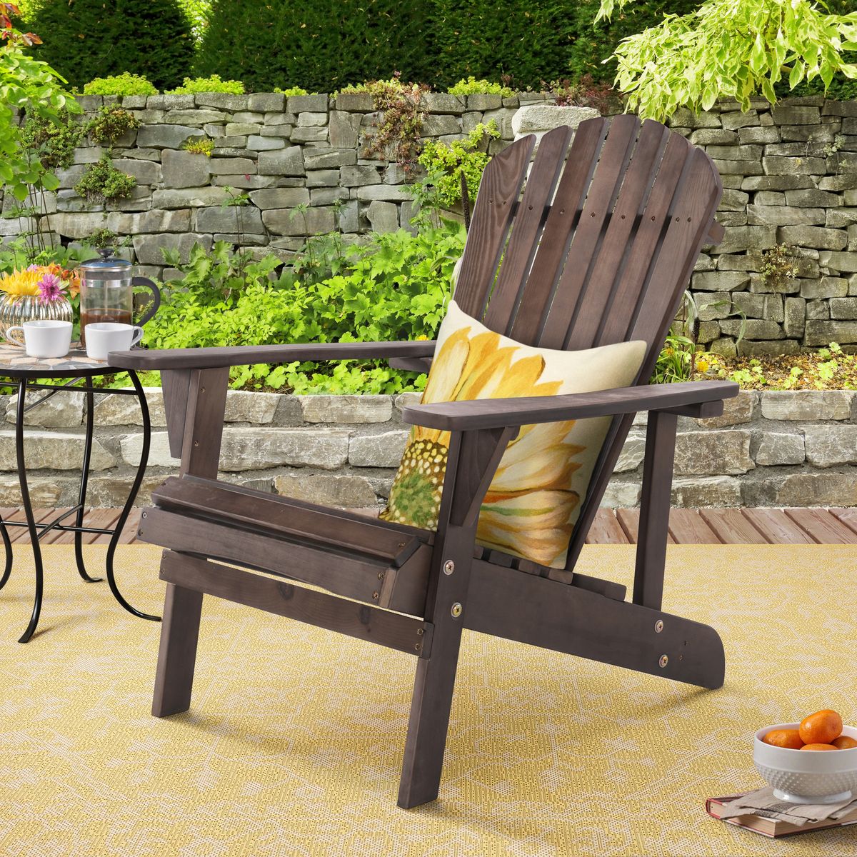 stationary adirondack chair