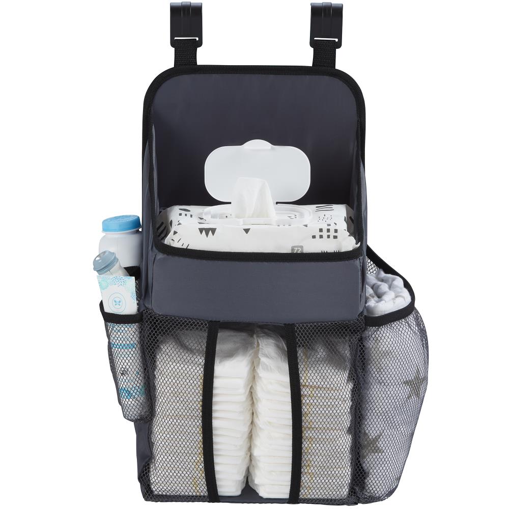Infant Baby Diaper Storage Nappy Nursery Organizer Basket Caddy Wipe Bag LA 