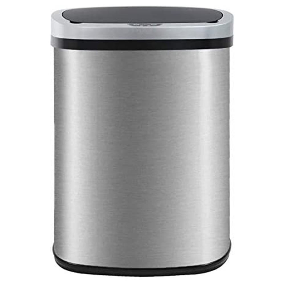 Kitchen Office Trash Can 13 Gallon Garbage Touchless Automatic Stainless Steel 