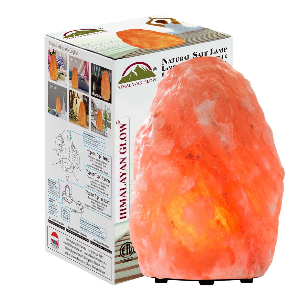 Himalayan Glow Natural Crystal large Salt lamp 7-11 lbs 