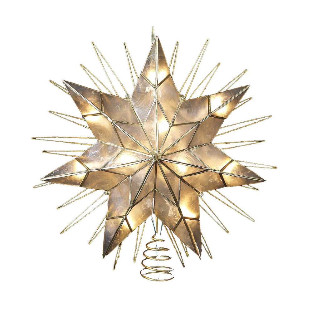 lighted christmas tree star topper