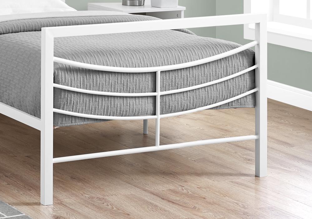 Monarch Specialties White Twin Bed Frame At Lowes.com