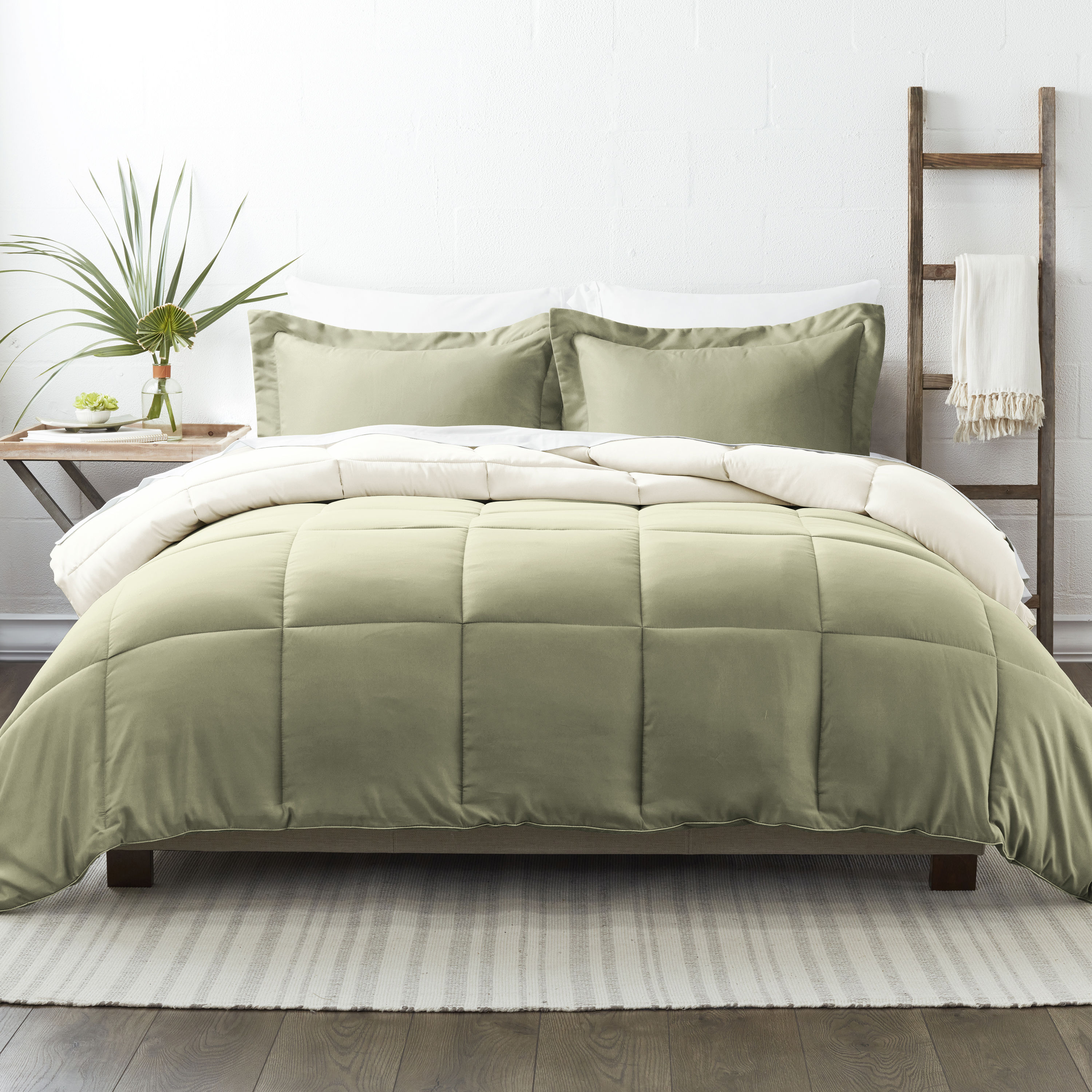 Ivory Bed Sheet Set 100% Cotton Soft Luxury Quality Bedding Set 10"-15" Drop! 
