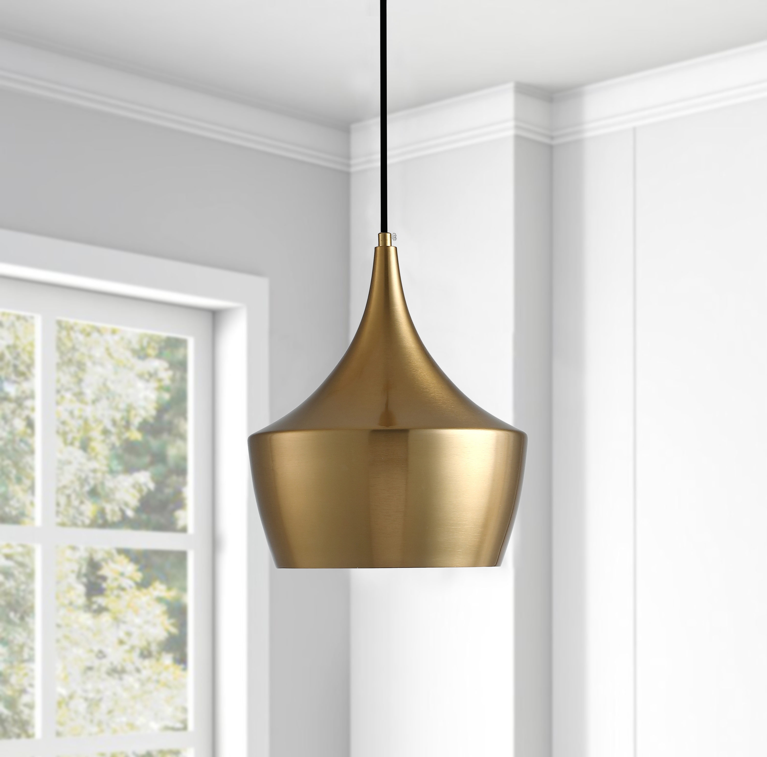 E26/E27 Golden Lamp Bulb Vintage Industrial  Pendants Without Knob Light Socket 