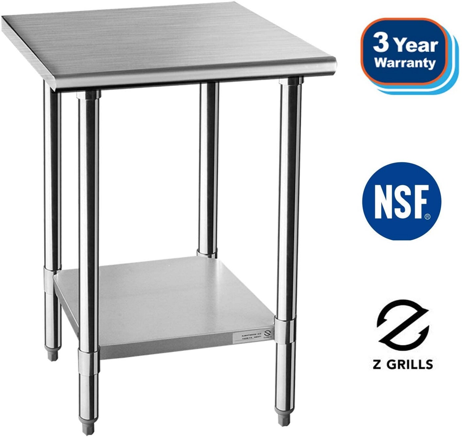Stainless Steel Front Drawer for Food Prep Work Table14.7 x 20 x 8 