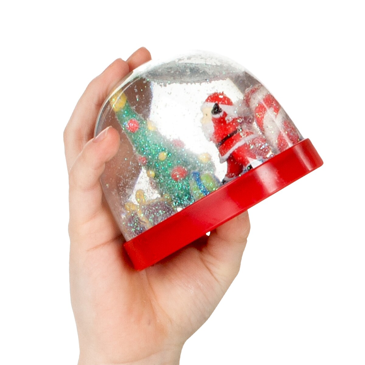 Make Your Own Snow Storm Globe Glitter Modelling Clay Christmas Craft Set 0491 