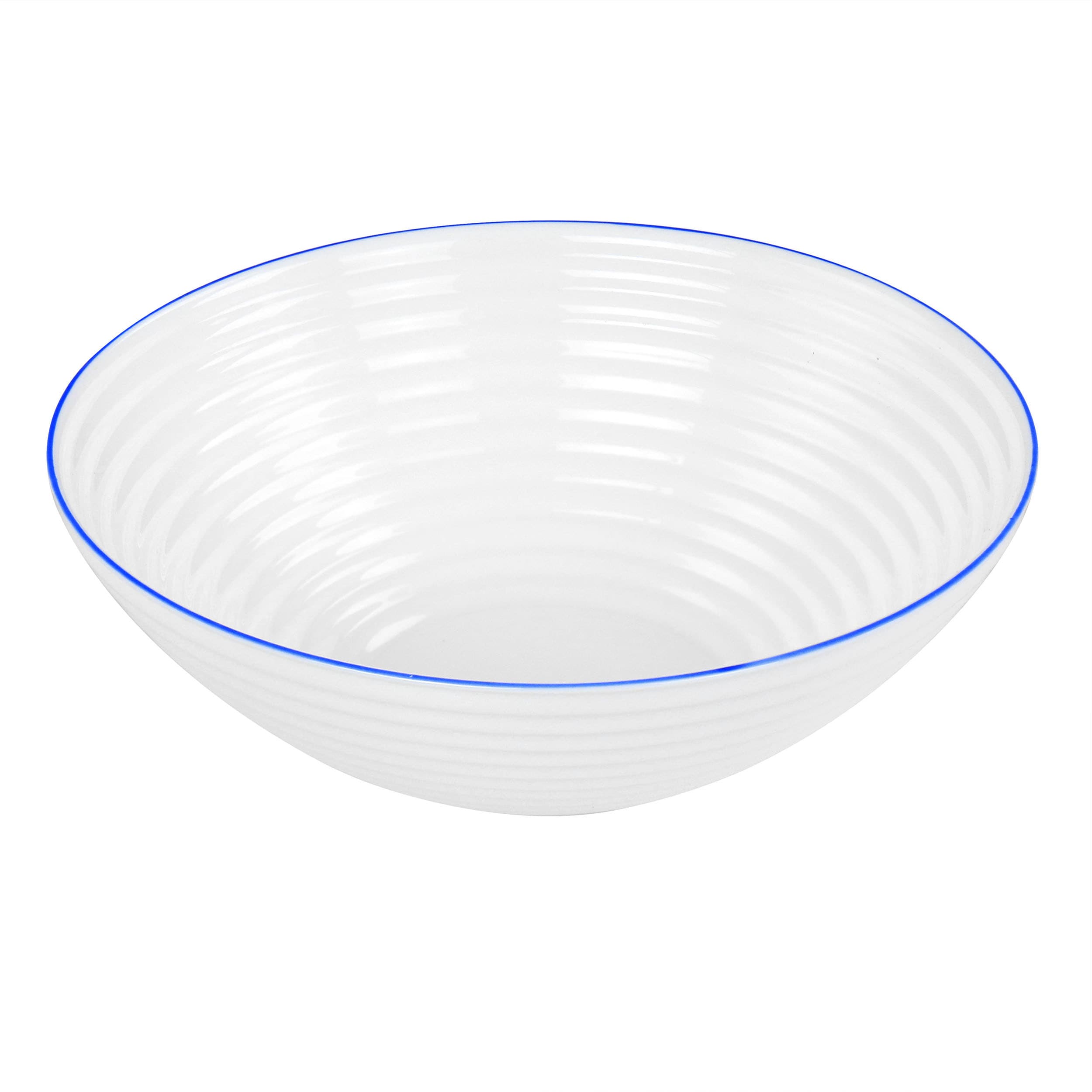 Luminarc Salad Club Serving Bowl 24cm Glass Transparent Serveware Tableware 