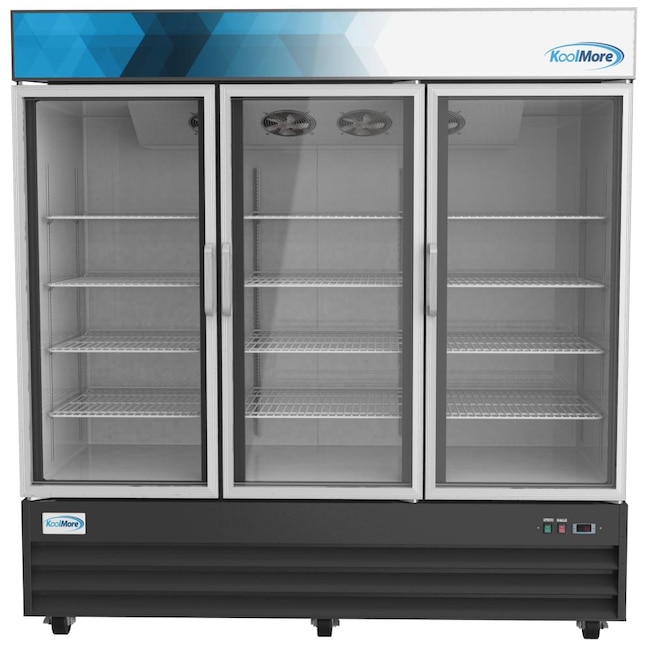 Kool-It 3 Glass Door Upright Commercial Display Freezer 