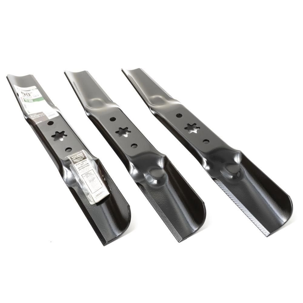 Genuine Factory Parts 3-Pack 50-in Deck Multipurpose Mower Blade for Riding Mower/Tractors