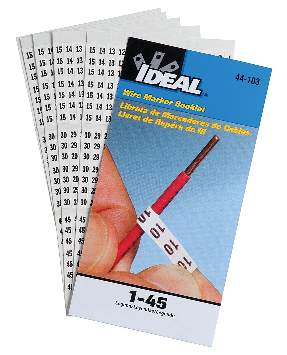 NEW IDEAL 44-109 WIRE MARKERS 