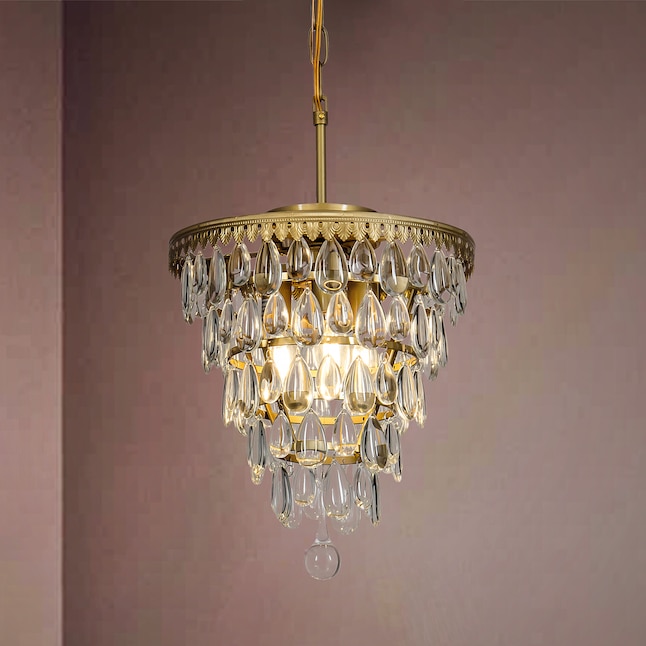 Coating Crystal Chandelier Lamp Lighting Drops Hanging Prism Pendant Home Decor