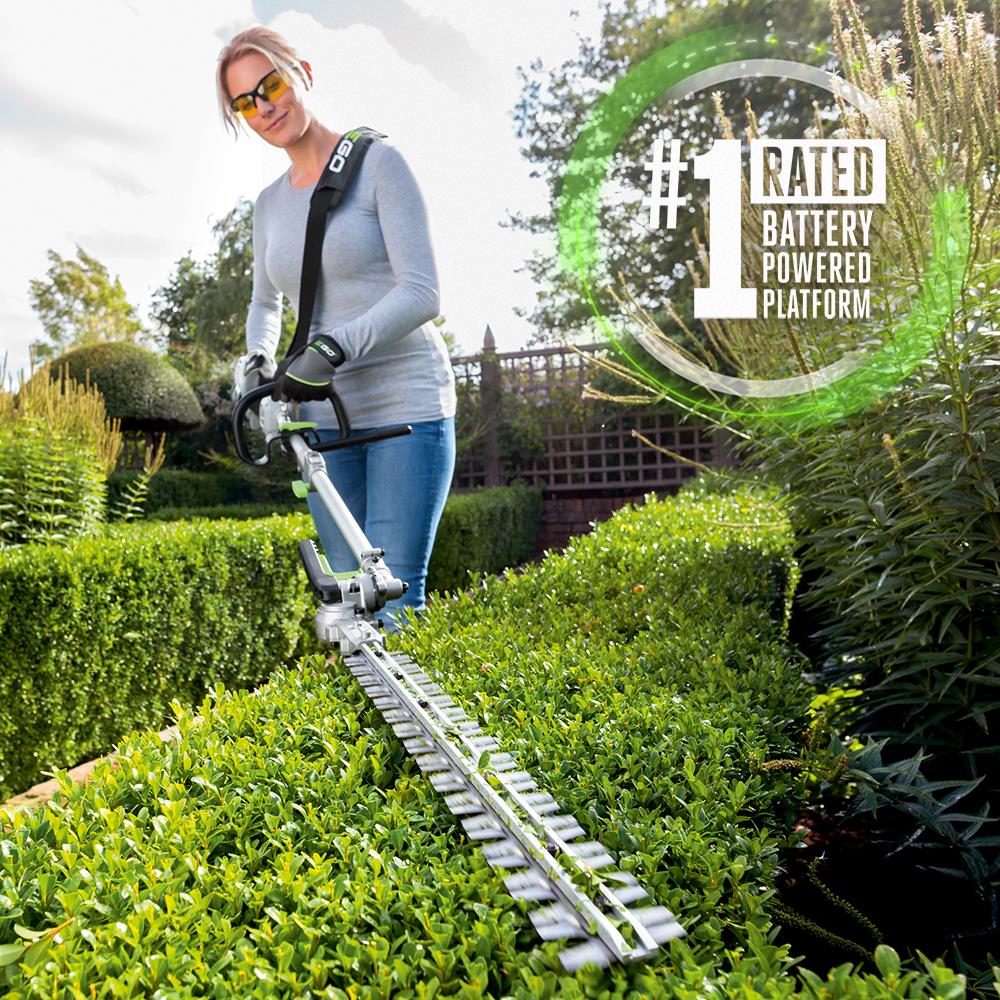 EGO POWER+ Multi-Head System 20-in Hedge Trimmer Attachment in the