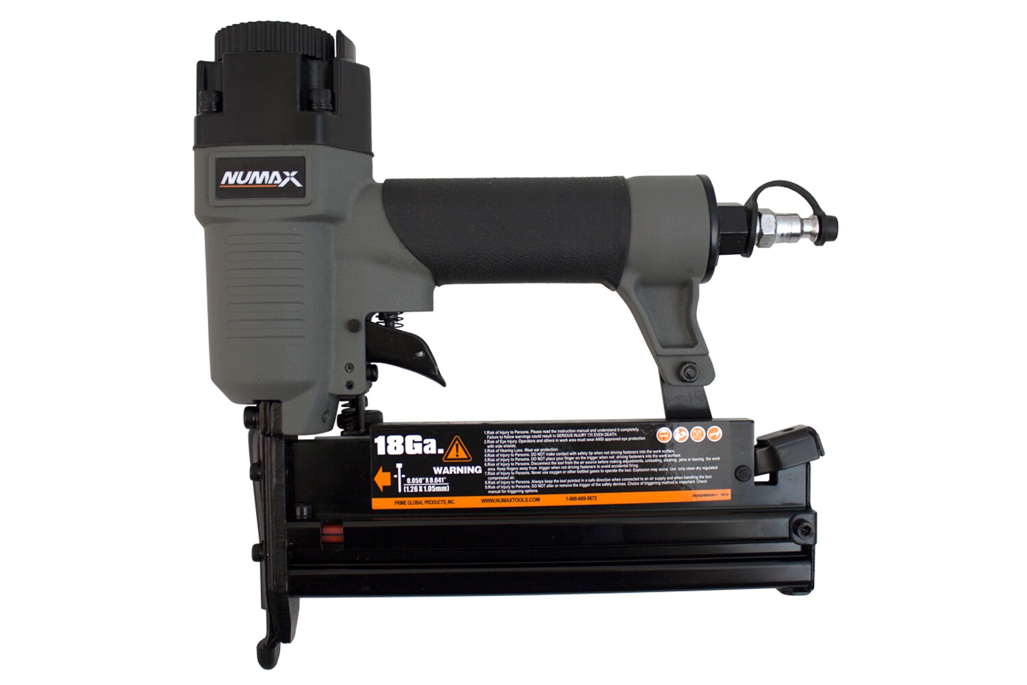 Details about   Lot Of 2 NuMax S2-118G2 18-Gauge 2 In 1 Brad Nailer and Stapler 