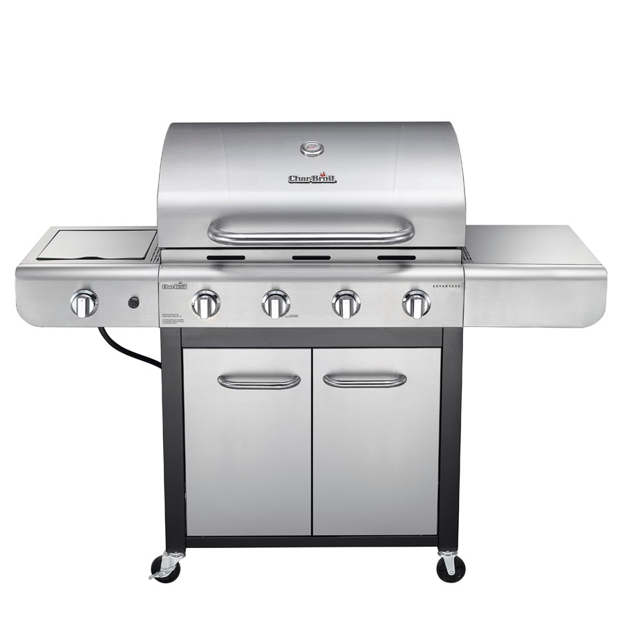 Char-Broil 4 Burner Advantage Gas Grill Stainless Steel Grates Burners Home 