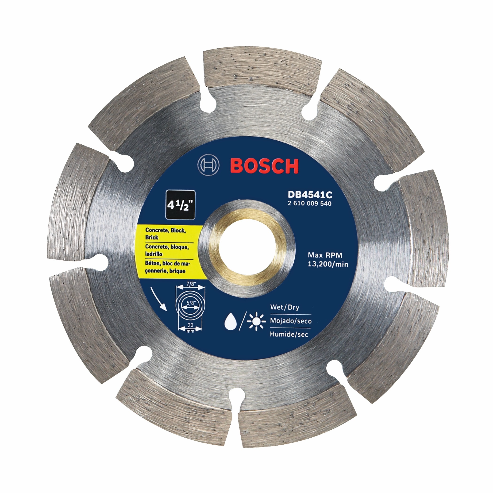 Bosch Bosch DB1265 Premium Plus 12" Dry or Wet Cut Segmented Diamond Saw Blade 