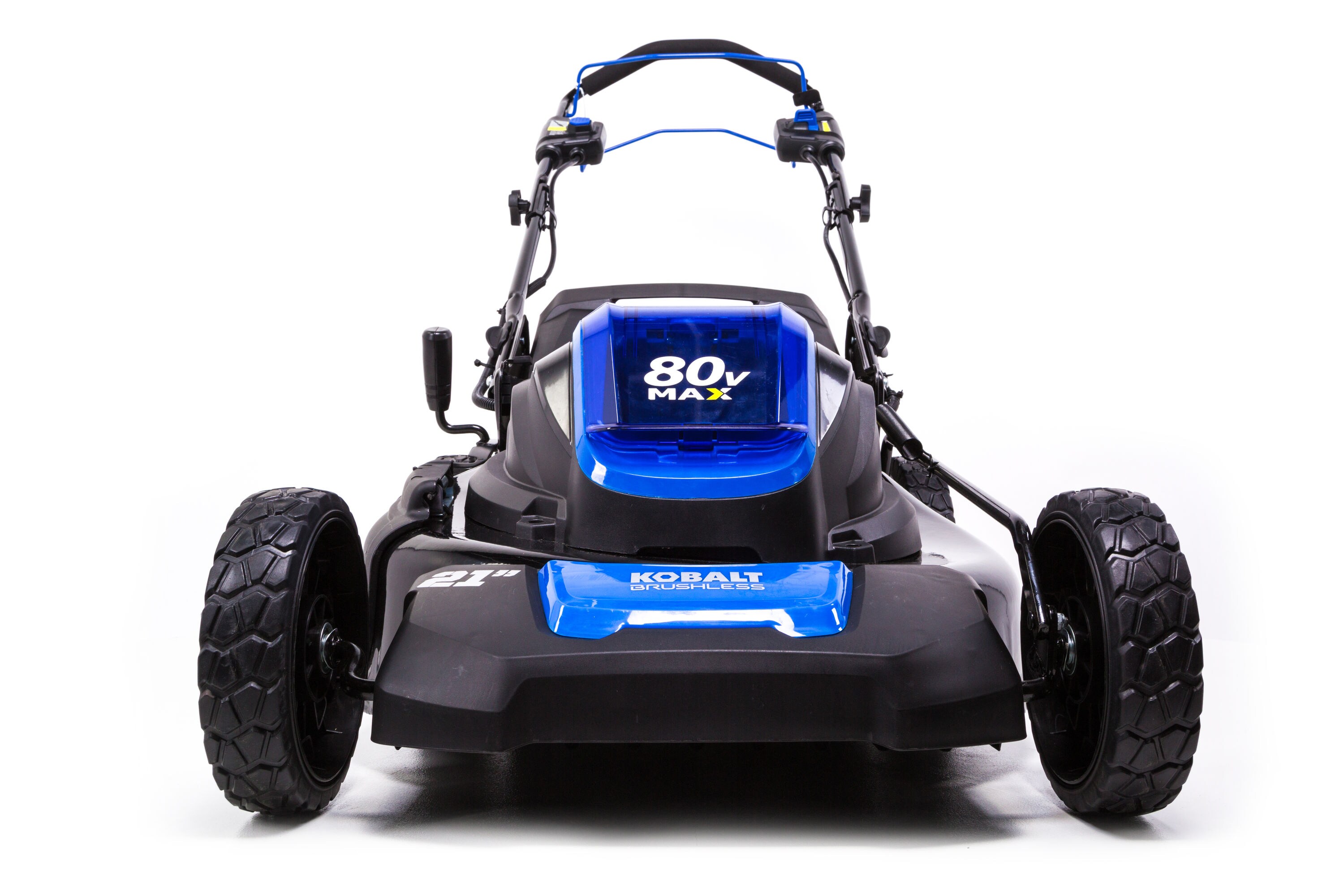 Kobalt 80 Volt Max Brushless Lithium Ion Self Propelled 21 In Cordless Electric Lawn Mower Bare 1480