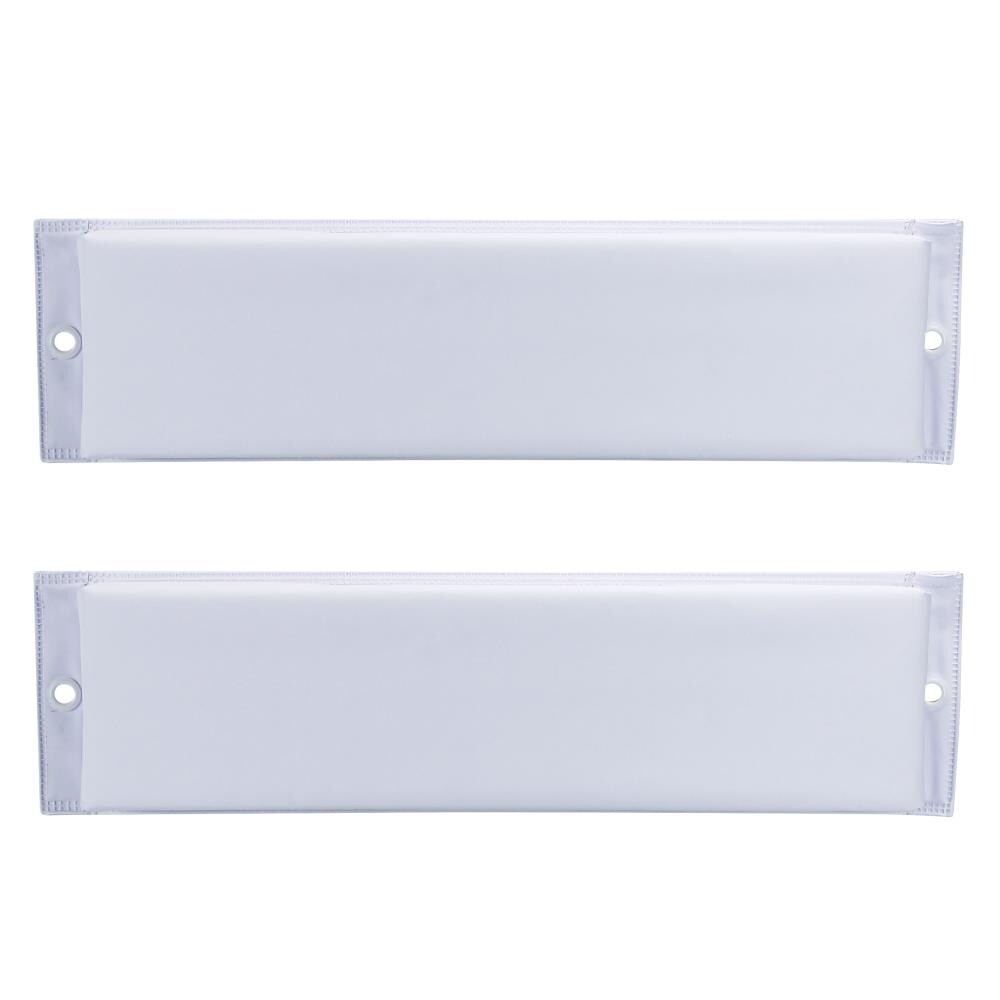 Extreme Max 3006.7249 BoatTector Flat Fender Value 2-Pack White 26" 