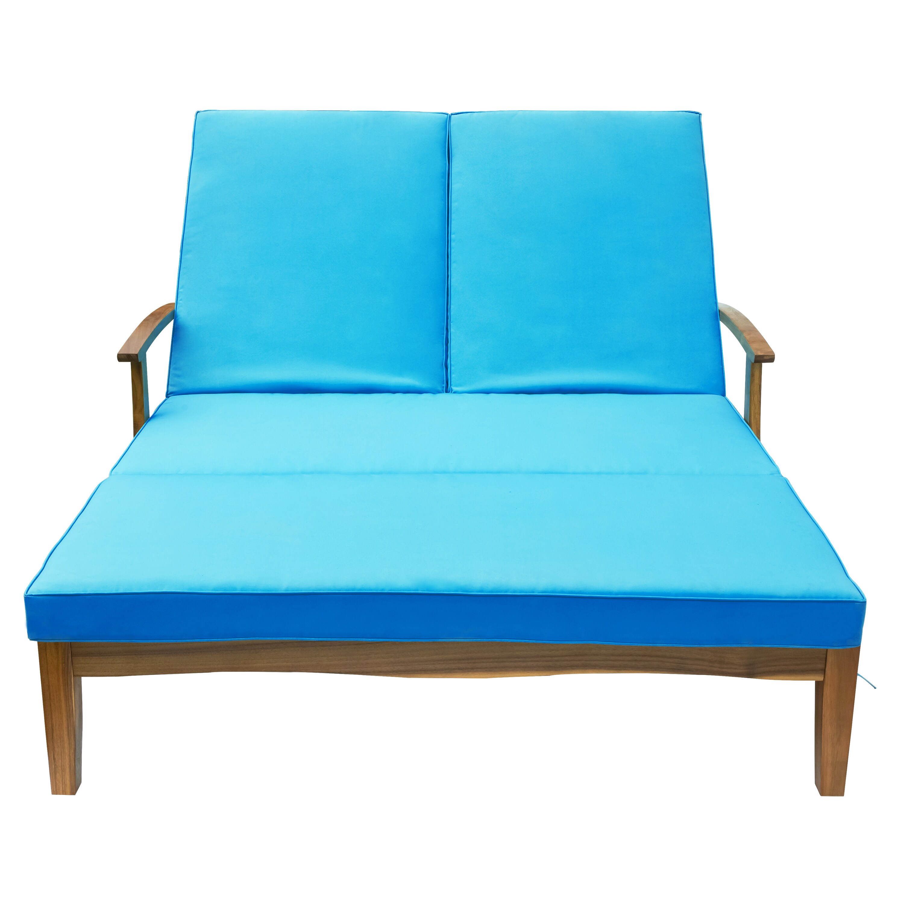 outdoor double chaise lounger