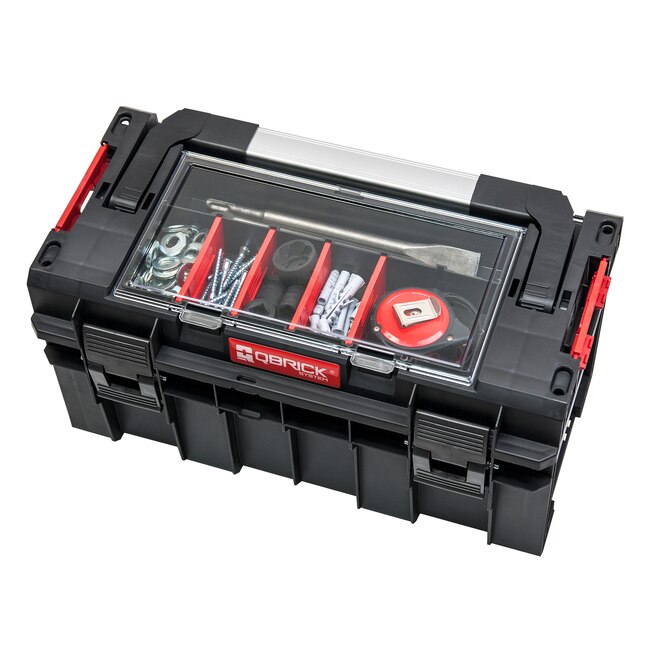 Shipley will do Exclusive Qbrick System Pro 500 18.54-in Black Plastic Lockable Tool Box in the  Portable Tool Boxes department at Lowes.com