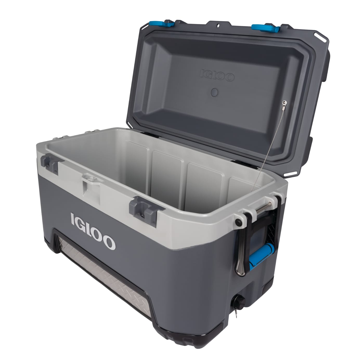 IGLOO Cooler Heavy Duty Blow Molded Extra Thick Foam Walls Insulated Lids 
